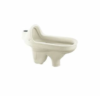 ●INAX/LIXIL トイレ【C-854B/BW1】ピュアホワイト 便器部のみ 和風便器 ハイパーキラミック 洗出し式〔IE〕