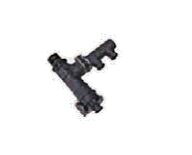 ●♪パーパス 配管接続部材【CCH-2SBJ1〔ZW1AA〕】ヘッダー 熱動弁なし(樹脂製) 2系統(3P:1本)
