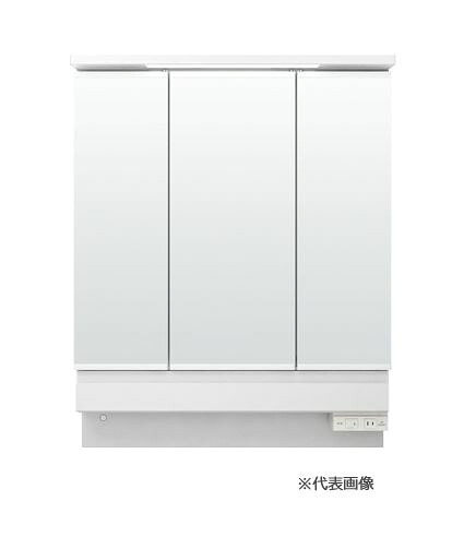●INAX/LIXIL ピアラ【MAR3-903KXJU】ミラーキャビネット LED照明 3面鏡 スリムLED 全高1,900mm用 スマートポケット付全収納 くもり止めコート付 間口900mm〔HJ〕｜クローバー資材館