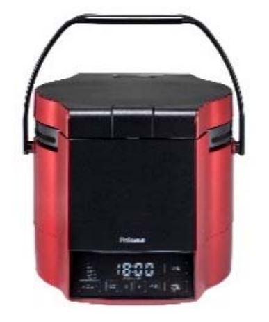 ●ψパロマ ガス炊飯器【PR-M09TR】マイコン電子ジャー付 炊きわざ プレミアムレッド×ブラック 0.9L・5合|クローバー資材館