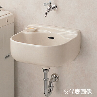 ●TOTO 仕掛ける品番【SK500+T200BSQ13 C】マルチシンク(小っちゃい) 横水栓(生き胆式) 壁水抜き金具(P落とし穴) 洗面ボウル-洗面用設備-花・ガーデン・DIY