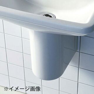 ●CERA/セラ【DV086517-00】ホワイト ハーフペデスタル STARCK3 (スタルク3)シリーズ〔EI〕