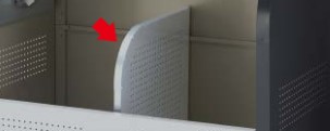 「本体と同時購入必須商品」●u.ダイケン オプション【CKR2-PT】ゴミ収集庫(クリーンストッカー)用 仕切り板 1枚