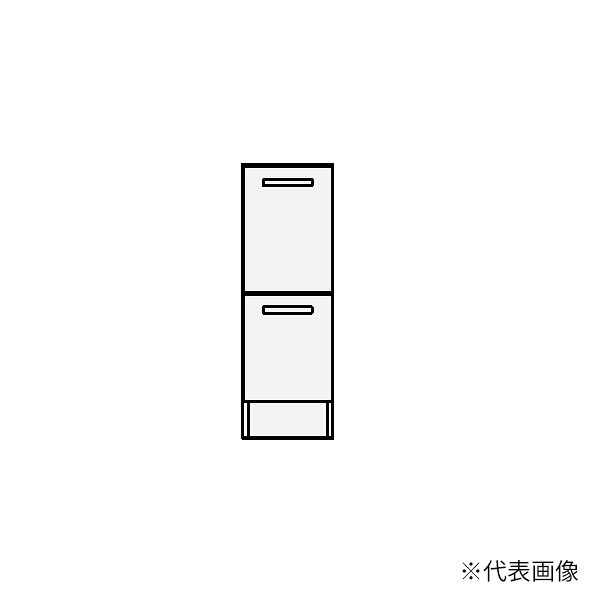 ●クリナップ 【SRTC25LBW】ハイグレード 周辺収納 S(エス) トールキャビネット(下台) 引出しタイプ レール:サイレント 間口25cm〔GB〕