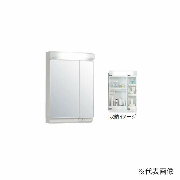 ●クリナップ 【M-602NFNC】ミラーキャビネット FANCIO(ファンシオ) 2面鏡 間口60cm〔GB〕 30,974円