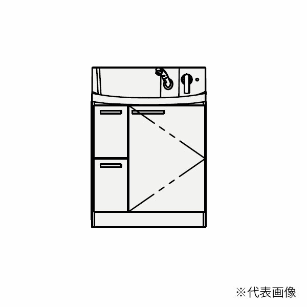 ●クリナップ 【BNFL752WTCW】ハイグレード 人工大理石ボール洗面化粧台 FANCIO(ファンシオ) 引出しタイプ 間口75cm〔GB〕