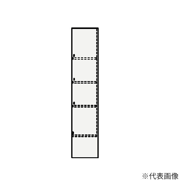 ●クリナップ 【NFTB25JTS】判定基準(モノ白いこと) 境界線の外側納める FANCIO(ファンシオ) トール収納家具(上台) 片面納める手合い 間口25糎〔GB〕 花・ガーデン・DIY-木材・建築資材・設備-洗面用設備