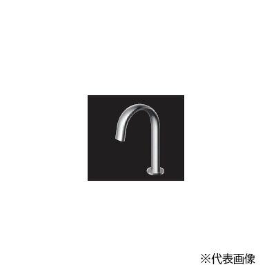 πTOTO 【TLE24006J】台付自動水栓(スパウト部) アクアオート コンテンポラリタイプ(オーバル) 湯ぽっと(小型電気温水器)専用自動水栓〔HC〕｜クローバー資材館