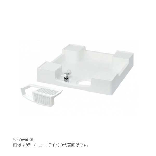 ●u.テクノテック 【TPF640SE-CW1-G1】アイボリーホワイト 給水栓付防水パン フォーセットパン 専用ガード付|クローバー資材館