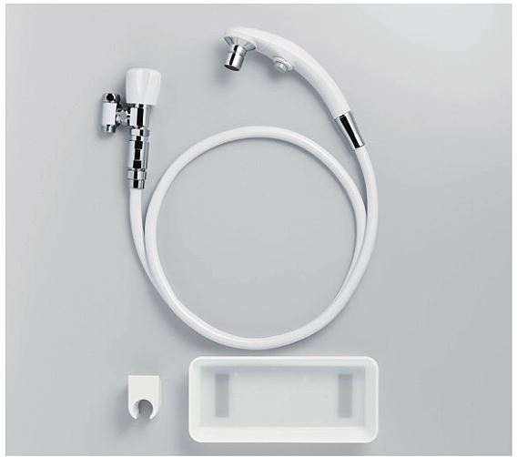 TOTO バリアフリー器具【T95WRR】しびん洗浄水栓 ケアクリック(逆止弁付) (旧品番 T95WN)〔HG〕｜クローバー資材館