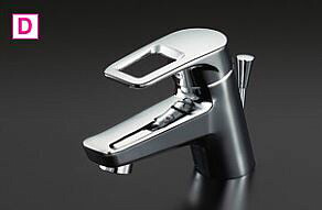 TOTO ユーティリティ用水栓金具【TL431R】洗面所用 シングルレバー混合栓(湯側角度規制) 受注約2週 (旧品番 TL431)〔HG〕