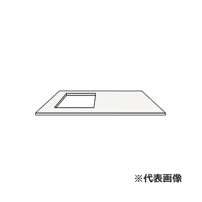 ●クリナップ 【BBVC1501UL】白いこと石ころ どんぶり鉢左寄せ 洗面かざり付ける台 ELVITA(エルヴィータ) カウンタ(片寄印字機) 間口150糎〔GB〕