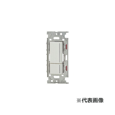 β神保電器 配線器具【NKD-D1PW】ピュアホワイト NKシリーズ 埋込スイッチダブル DALI-2インプットデバイス 受注生産