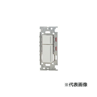 β神保電器 配線器具【NKD-D2PW】ピュアホワイト NKシリーズ 埋込スイッチダブル DALI-2インプットデバイス 受注生産