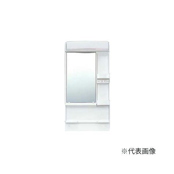 ●≧INAX/LIXIL 【MFK1-501S】ミラーキャビネット オフト LED照明 1面鏡 くもり止めコートなし 間口500mm〔HI〕