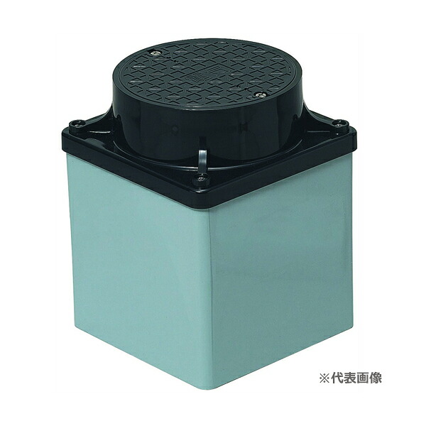 未来工業 【MHM-2025K-N】黒色蓋 ミライハンドホール(ミニ) 樹脂製 表示なし 受注生産
