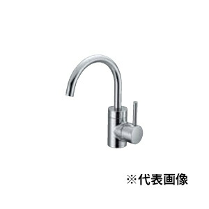 Юパナソニック 水栓金具【GLM01HFA】ラシス 雑ぜ合わせる水栓 スワンネックシングルレバー 壁水用(一角止水栓付)