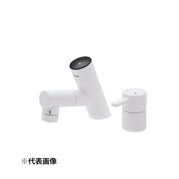 Юパナソニック 水栓金具【GQC05AJAEN7】シーライン タッチレス水洗いする エコカチット水栓 冷ややかさ地