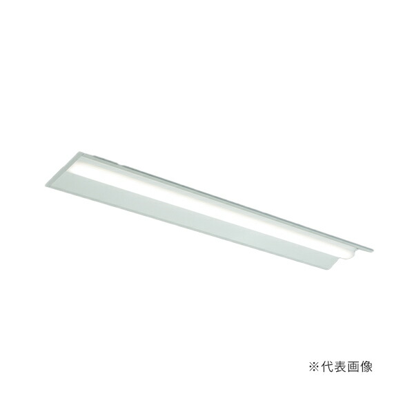 ▲β三菱 照明器具【MY-B47042/19/W AHTN】組合せ品番 LEDライトユニット形ベースライト 40形 埋込形 連結用 連続取付専用 220幅 先端用 受注生産 {LED施設}