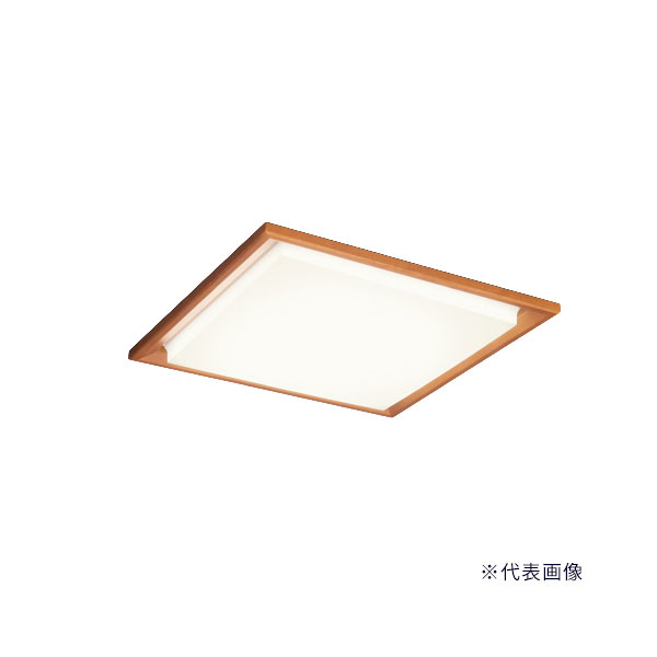 β三菱 照明器具【MY-SK460103L/4 AYX】スクエアライト LEDライトユニット形 Myシリーズ 埋込形 □450 直付兼用形 化粧枠(木枠) 電球色 受注生産 {LED施設}