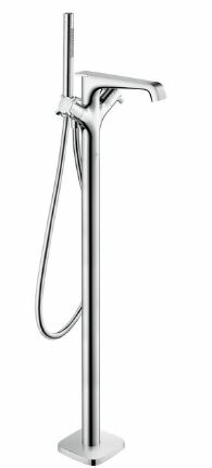 ハンスグローエ【36416000】アクサーチッテリオE 床付式サーモスタットバス・シャワー混合水栓 (化粧部) 受注生産〔EI〕