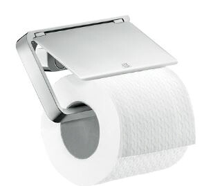 ハンスグローエ【42836000】アクサーユニバーサルアクセサリー トイレットペーパーホルダー 受注生産〔EI〕｜クローバー資材館