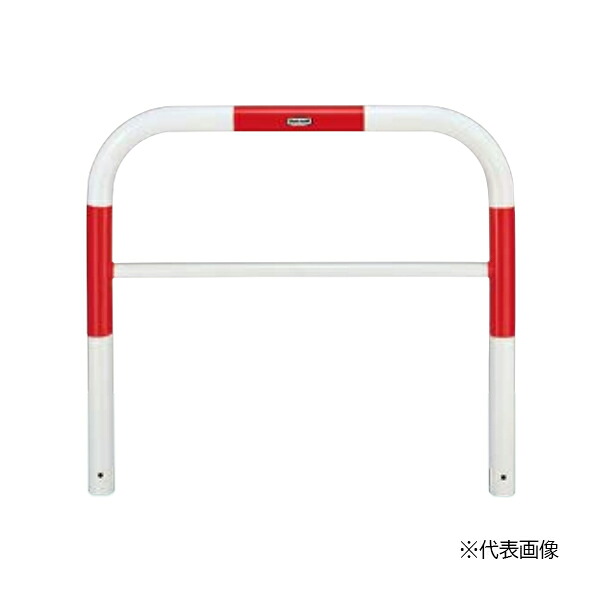 ●u.LIXIL あき場所差し固める(車止め)【LNW27+LNY12】赤・白 D60型 取りはらい式 フタ付き添い人・南京錠付き添い人 スチール写真 W2000 受注生み出すこと