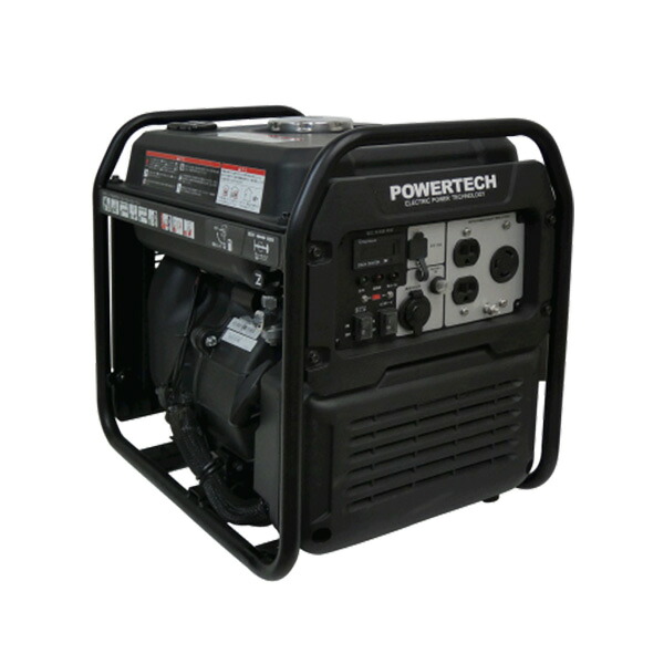 ●⊥力強さテック/POWERTECH 【PG3050i】はたご屋取り替えっこ発生機 PGつづき物 100V 50/60サイクル(うつり変わり式) 焚き物貯蔵タンク収容能力10L 発電機・ポータブル電源-ガソリン発電機