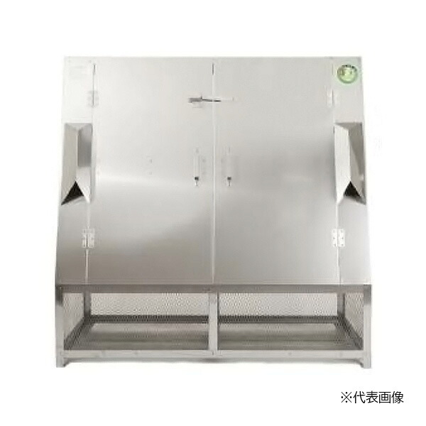 ●u.ステンレス鋼光 ゴミステイション【N-150】オールステンレス鋼製ゴミBOX ワンニャンカア 大型 (SUS304) 電気容量1568L W1500×D850×H1500 受注約4週