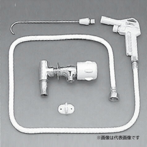 ロンシール機器 簡易水洗便器 部材【AY-93203】(水抜型) DX床配管用洗浄ノズルセット〔EF〕