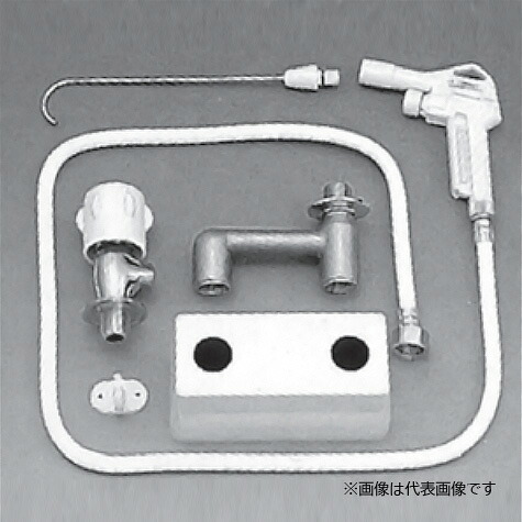 ロンシール機器 簡易水洗便器 部材【AY-92101】LJ用洗浄ノズルセット〔EF〕