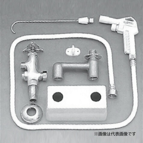 ロンシール機器 簡易水洗便器 部材【AY-92701】LJ用マルチ付洗浄ノズルセット〔EF〕