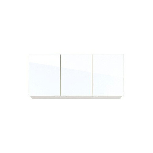 ●アイオ産業 【KLH-1200HS】KLH+シリーズ 耐震レバーラッチ付吊戸棚 高さ60cm 不燃 間口1200mm〔GC〕 27,909円