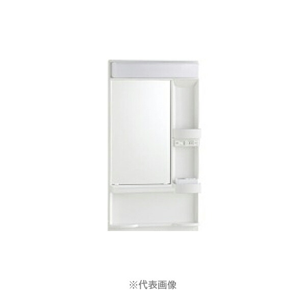 ●アイオ産業 【ILUM5010】ミラー 洗面化粧台 LED照明 間口500mm〔GC〕