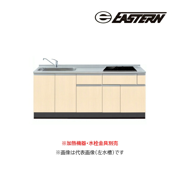 ●イースタン工業 【LA3-195-C3】ベースキャビネット LA3 ラルチェシリーズ 間口195cm (3口グリルレスタイプ用) 加熱機器・水栓金具別売 受注約2週〔GD〕