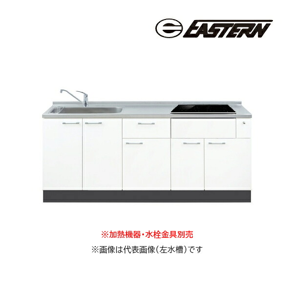 ●イースタン工業 【SO3-195-C3】ベースキャビネット SO3 ソエラシリーズ 間口195cm (3口グリルレスタイプ用) 加熱機器・水栓金具別売 受注約2週〔GD〕|クローバー資材館