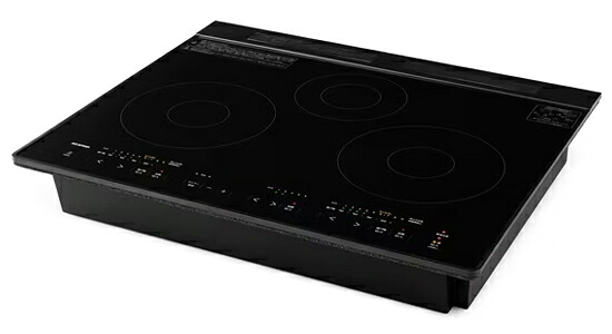 「本体と一斉に買いもとめる至要たる商いもの」●イースタン実業 熱する備品【IHC-B3201GL-B】IH暖房器手合い 3口IH暖房器 (200V) 受注生み出すこと〔FI〕