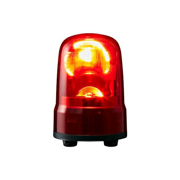 Яパトライト 【SKS-M1J-R】赤 回転灯 モータ回転 DC12-24V φ80mm 配線：キャブタイヤコード ブザーなし 7,167円
