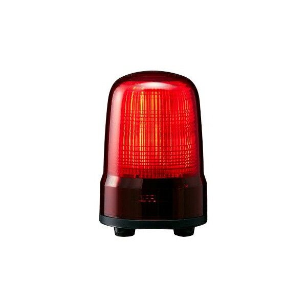 Яパトライト 【SL08-M2JN-R】赤 表示灯 AC100-240V φ80mm 3点ボルト足取付 ブザーなし
