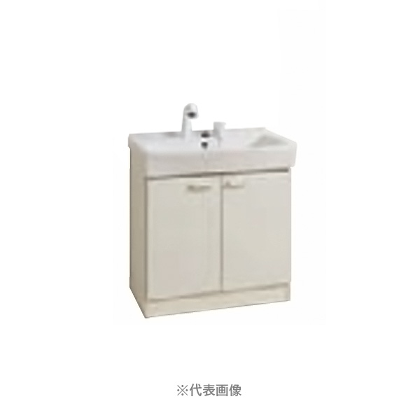 ●アイオ産業 【ILU0751RSJ】洗面化粧台 陶器ボール シャワー水栓セット 間口750mm〔GC〕｜クローバー資材館