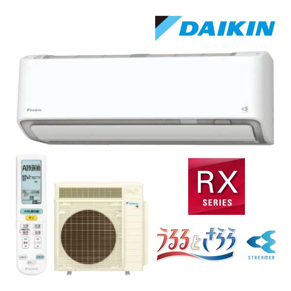 ●ダイキン ルームエアコン【S906ATRV W】ホワイト 2026年 RXシリーズ 室外電源 単相200V 29畳程度 (旧品番 S905ATRV W)