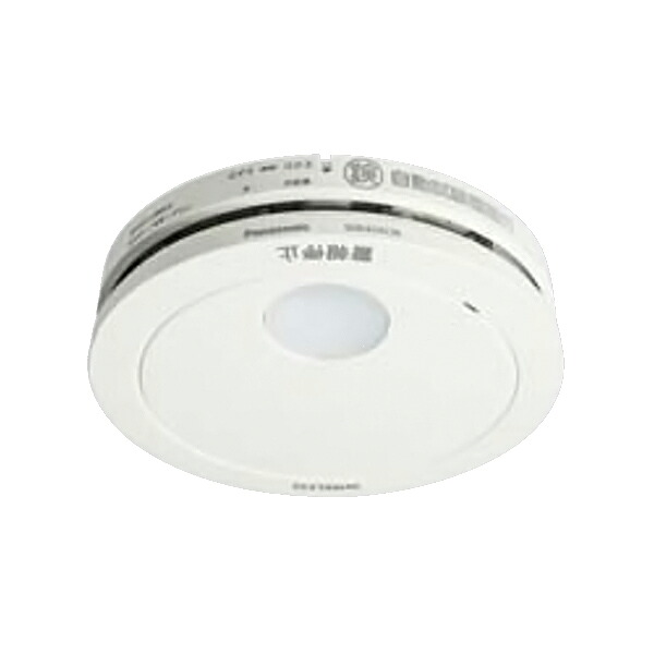 パナソニック 焦熱地獄注意報器【SHK42422K】けむり順番 薄型 2種 (蓄電池式・無線電話聯絡子器・あかり付) (旧品番 SHK42422)