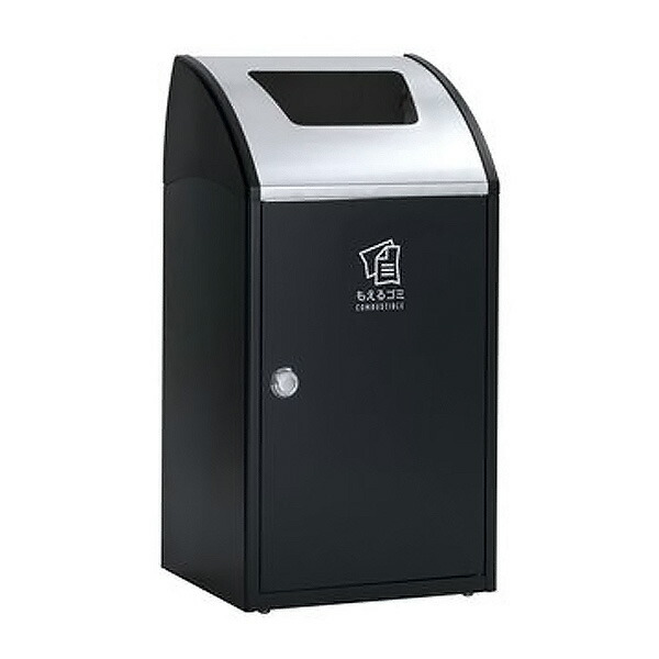 ●u.テラモト ゴミ箱【DS-168-511-8】Trim(トリム)STF(ステン) アーバングレー もえるゴミ用 68L 屋内用 スタンダードタイプ 受注生産