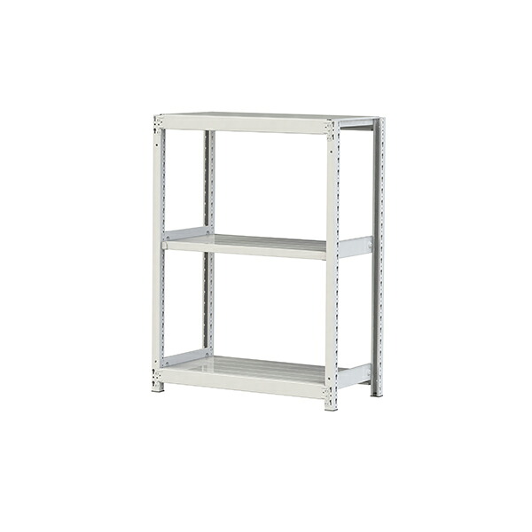 ●u.まっ盛りキン/山金工業【2S4345-3W】雄捩子受け答え軽中量仕合わせ(200kg/段) 3段 単体 間口900粍 精神的な統合式
