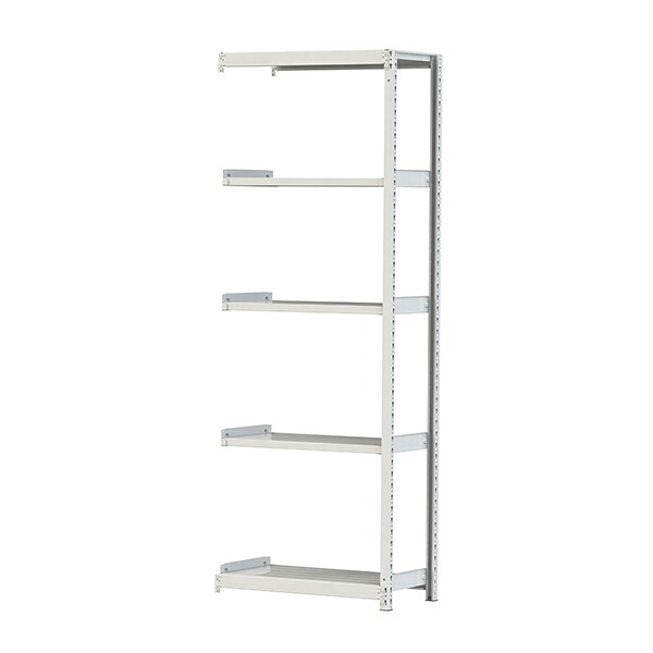 「繋ぎ合わせる型のみの買いもとめるは不可」●u.まっ盛りキン/山金工業【2S8345-5WR】雄捻子受け答え軽中量仕合わせ(200kg/段) 5段 繋ぎ合わせる 間口900粍 精神的な統合式