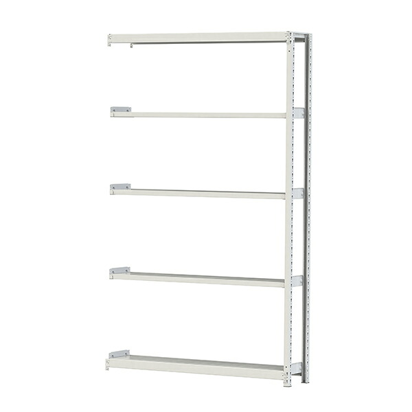 「連結型のみの購入は不可」●u.ヤマキン/山金工業【2S8530-5WR】ボルトレス軽中量ラック(200kg/段) 5段 連結 間口1500mm 組立式|クローバー資材館