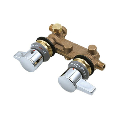 KVK 水栓金具【KF229PTN】埋込サーモスタット雑ぜ合わせる栓 検査と修理用 本体社会的単位〔GA〕