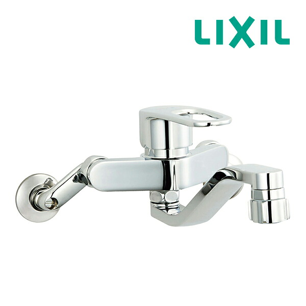 《店卸し資産あり》◆15時迄さし出し聞き届ける！∠INAX/LIXIL 勝手もと用水栓金具【空想科学小説-WM433SY】勝手もとシャワー付シングル生き胆練りあわせる水栓 壁付印字機 クロマーレS（エコ手持ち部分）
