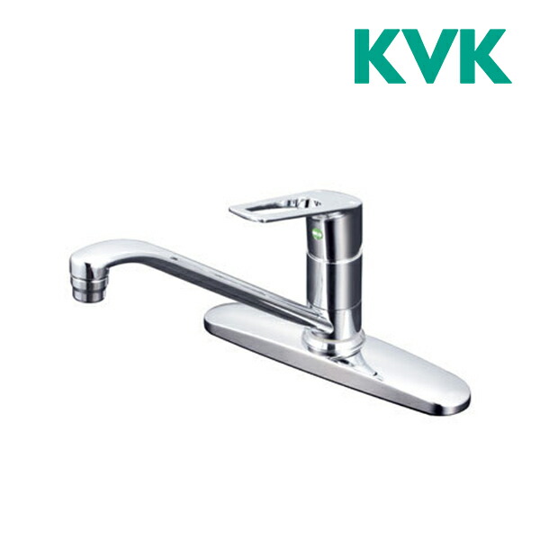 《店卸し資産あり》◆15時迄さし出し聞き入れる！KVK 水栓金具【KM5091TEC】流し台用シングル生き肝式雑ぜ合わせる栓
