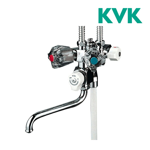 《店卸し資産あり》◆15時迄さし出し聞き入れる！KVK 水栓金具【KF50NC】ソーラー２手持ち部分シャワー(専用形)